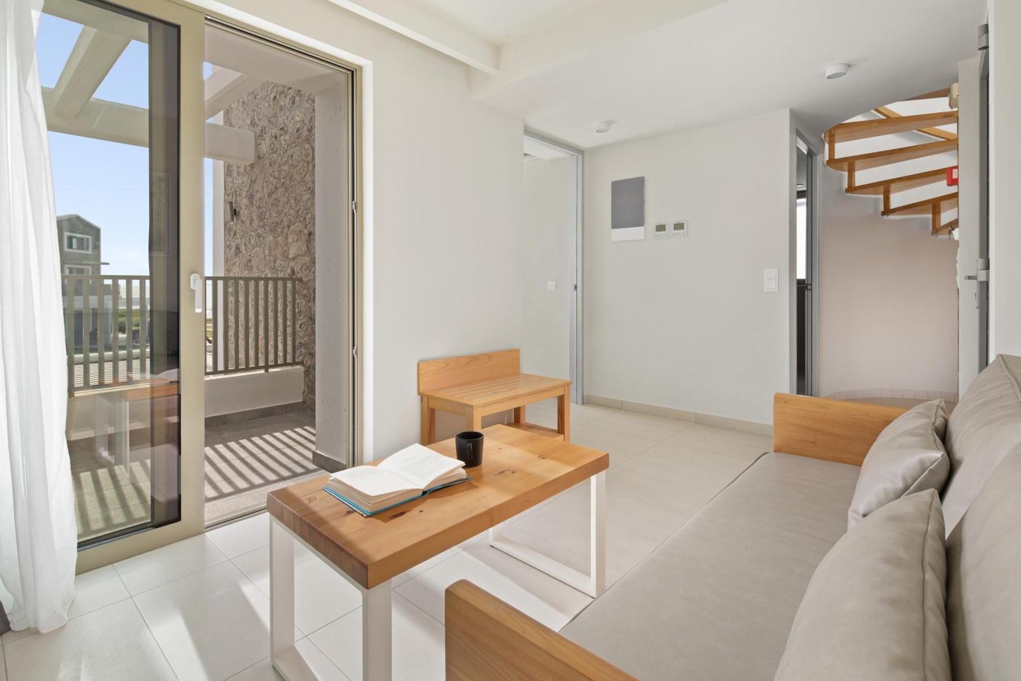 Thalassa Suites Almiros Beach Habitación foto